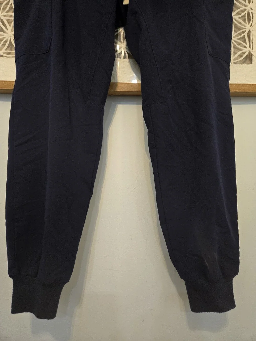 FIGS Men's Double Duty Tansen Jogger Sz L Navy Cargo 10 Pocket Scrubs RARE